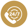 24/7 Support